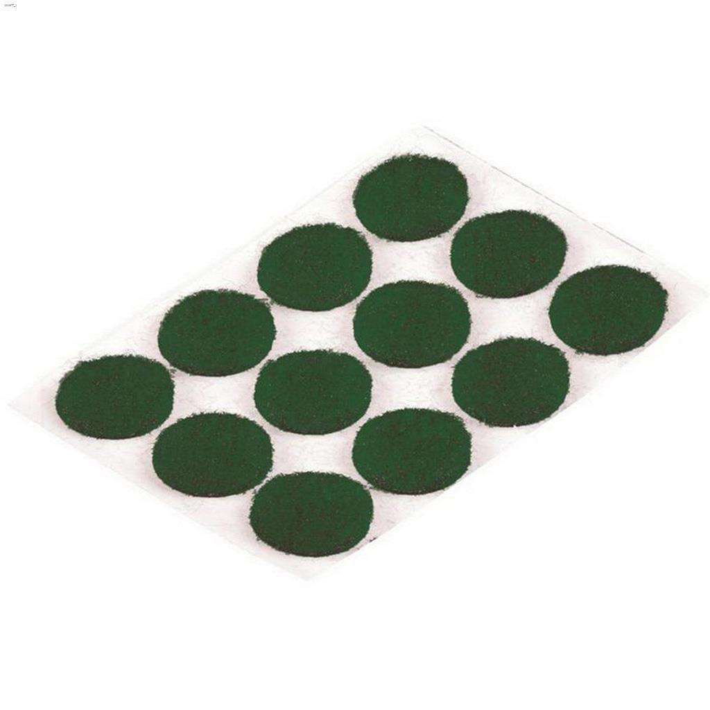 Surface Gard 1/2" Green MD Round Self-Adhesive Felt Pad