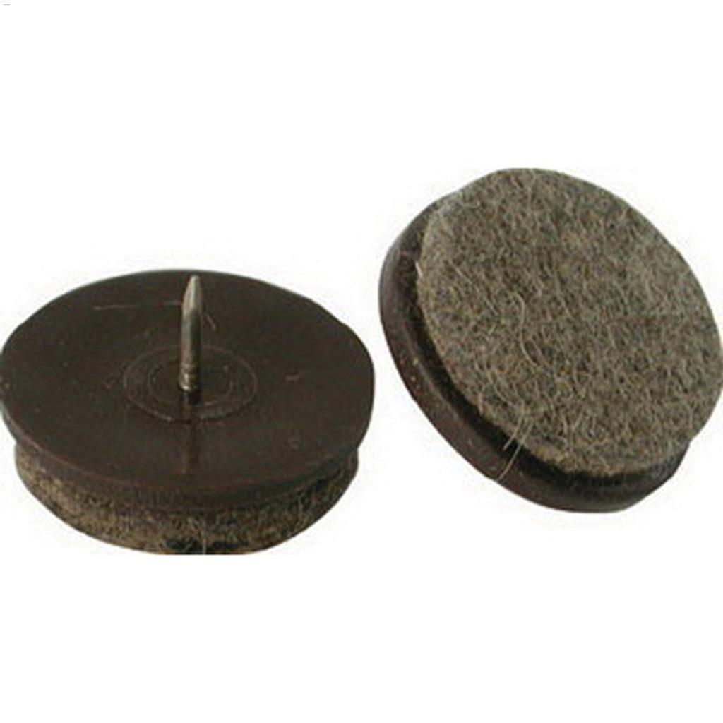 Coussin feutre adhésif robuste brun Felt Gard® 7/8" et clou