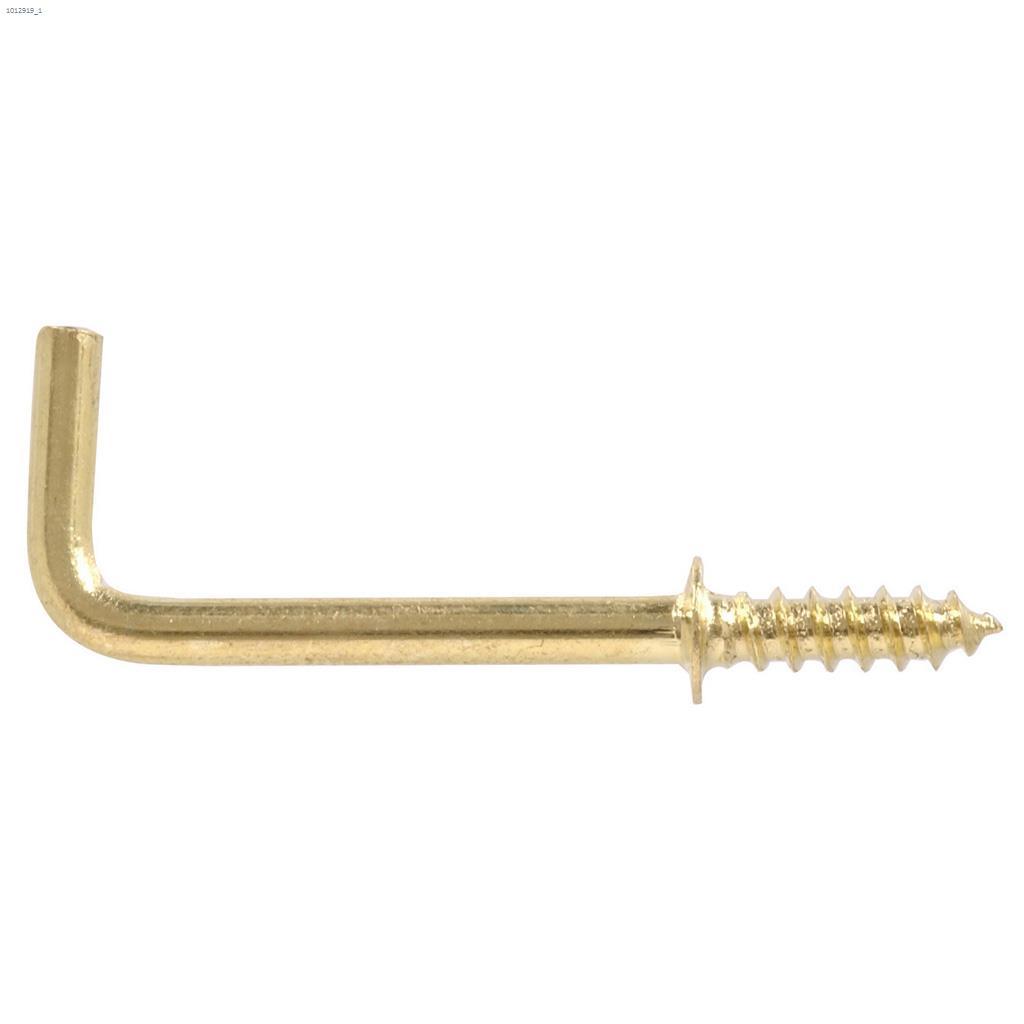 3/4" Solid Brass Shoulder Hook-4/Pack