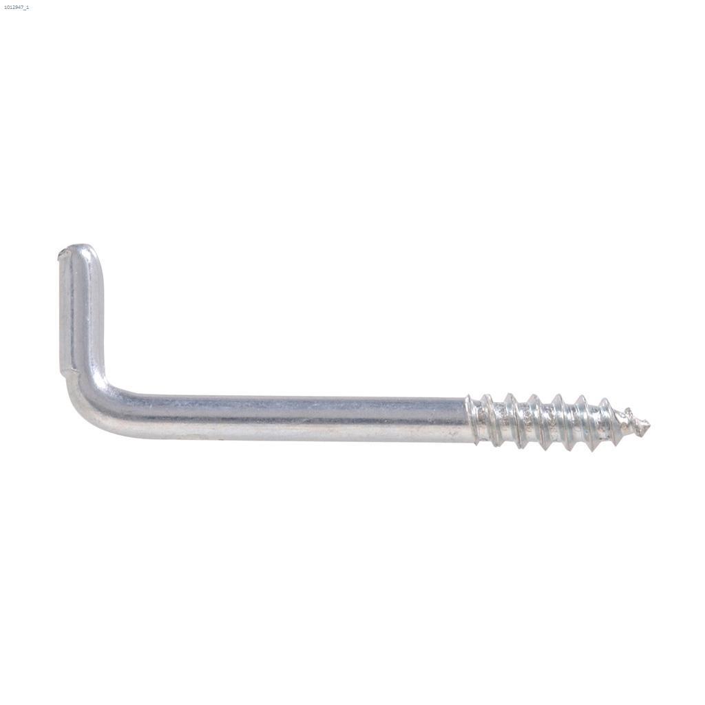 0.106" x 1-3/8" Zinc Plated Square Bend Hook-10/Pack