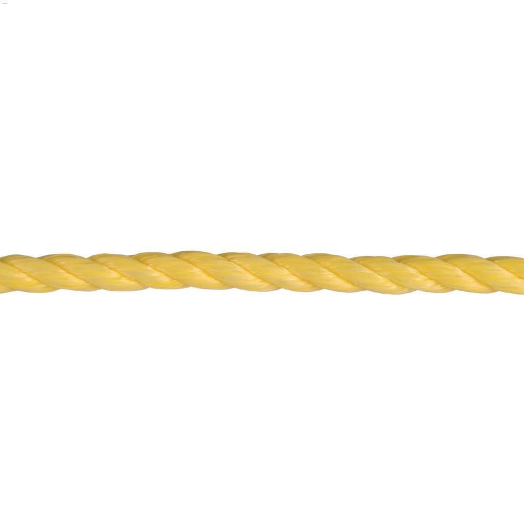 3/16" x 50' Yellow Medium Duty Twisted Rope