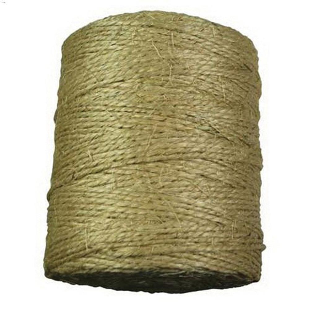Ficelle sisal torsadée d'usage général naturel 600'