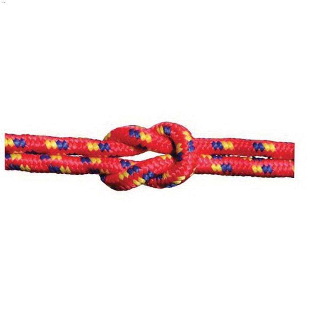 3/8" x 100' Multicolor Diamond Braided Rope
