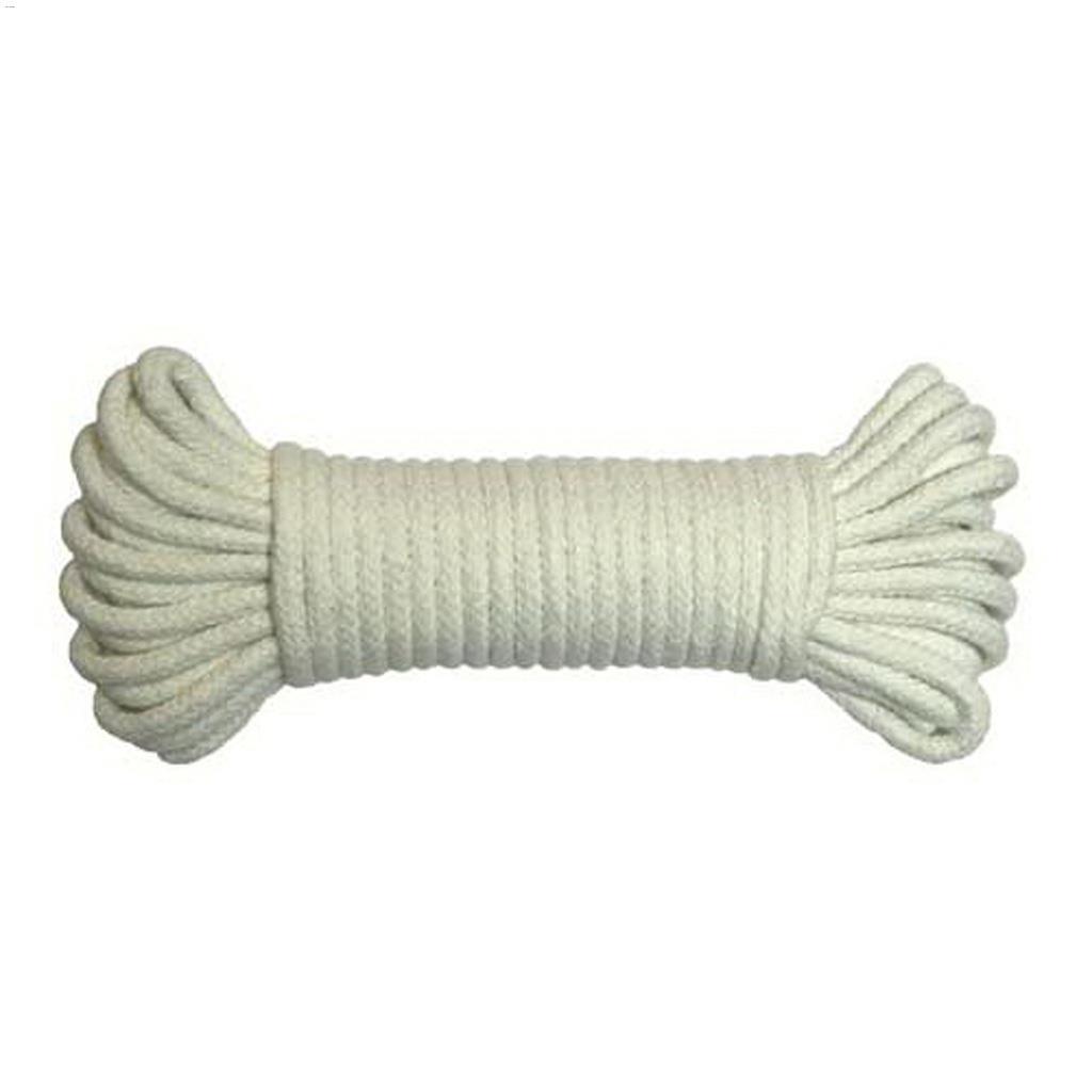 9/64" x 30' White Venetian Blind Braided Rope