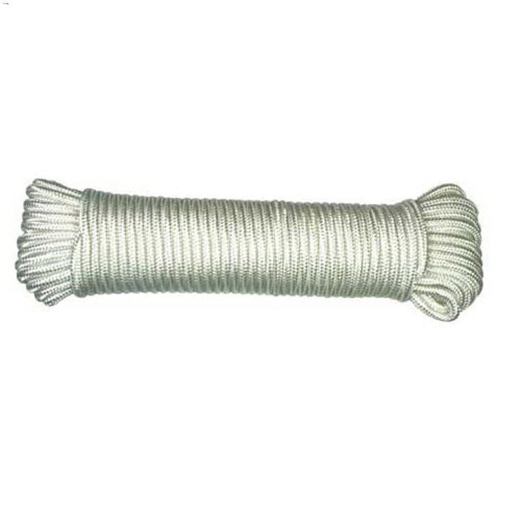 5/32" x 100' White Diamond Braided Rope