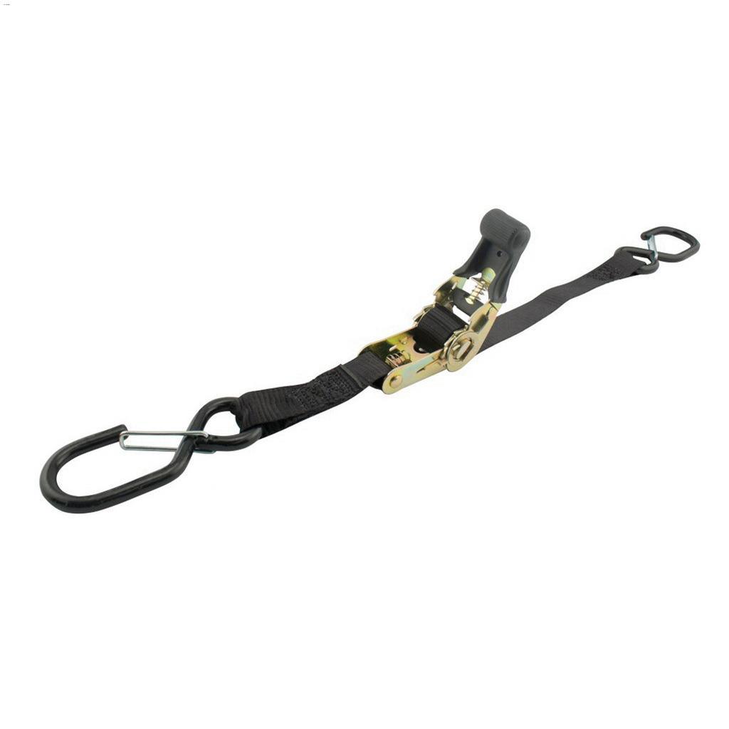 6' x 1" Black Heavy Duty Motorcycle Strap