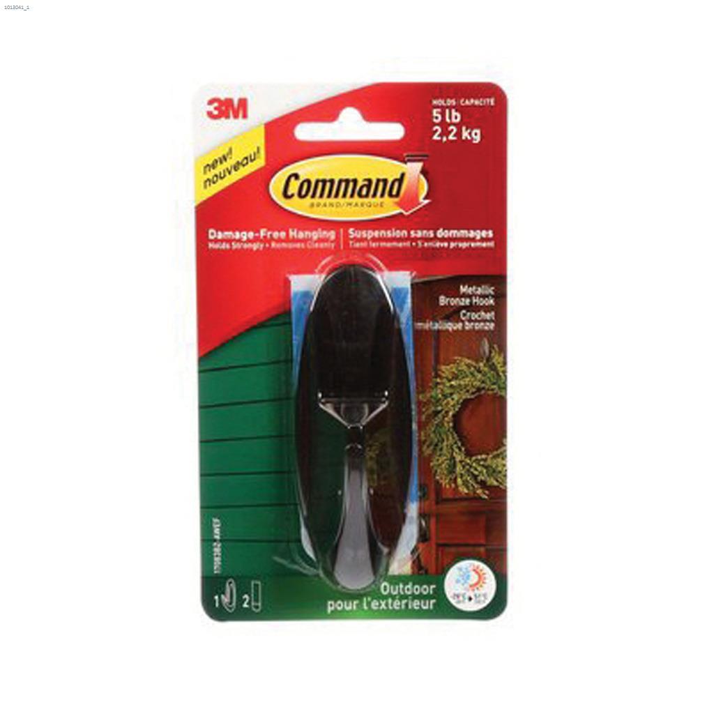 Command Bronze Large Outdoor Designer Hook