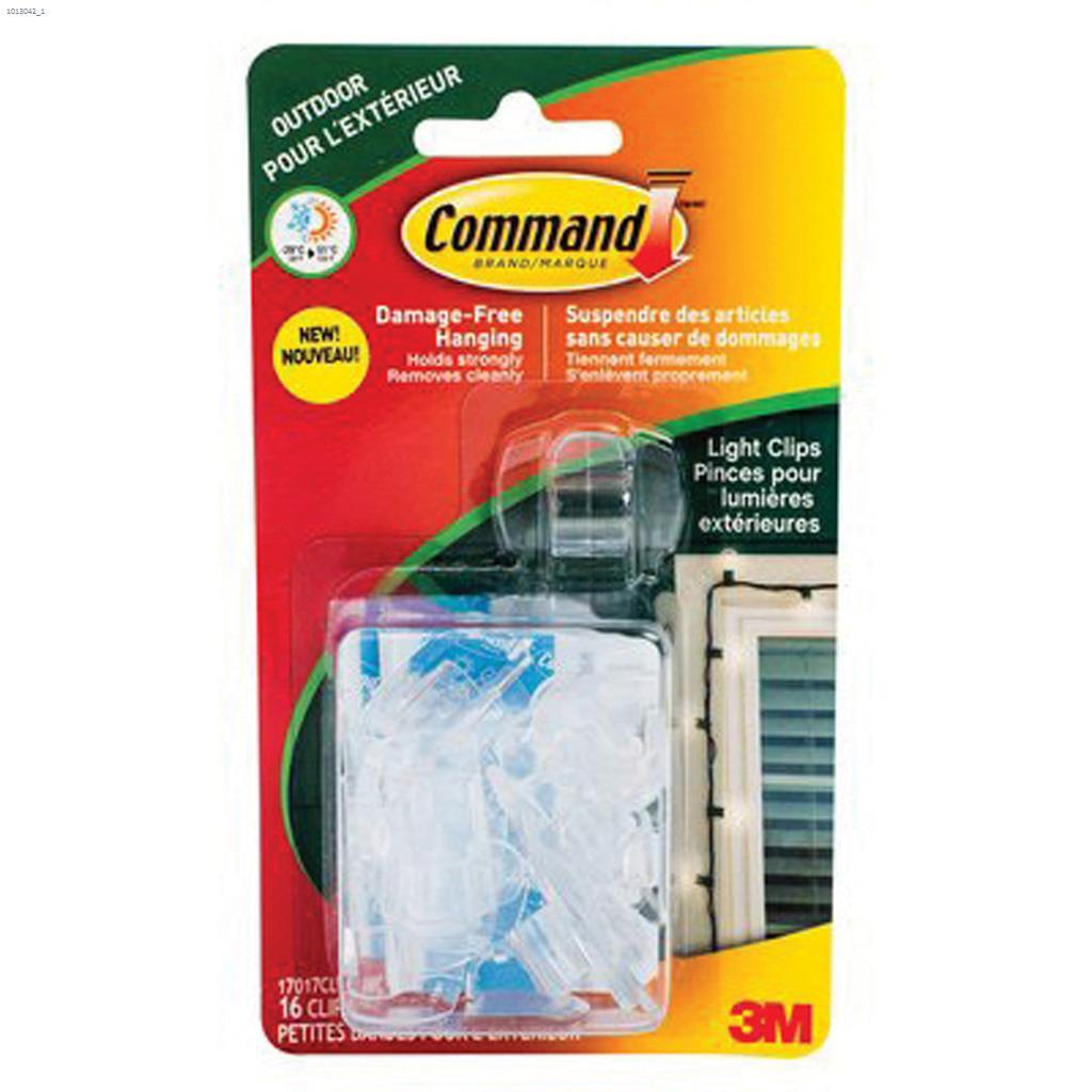 Command Clear Small Outdoor Light Clip