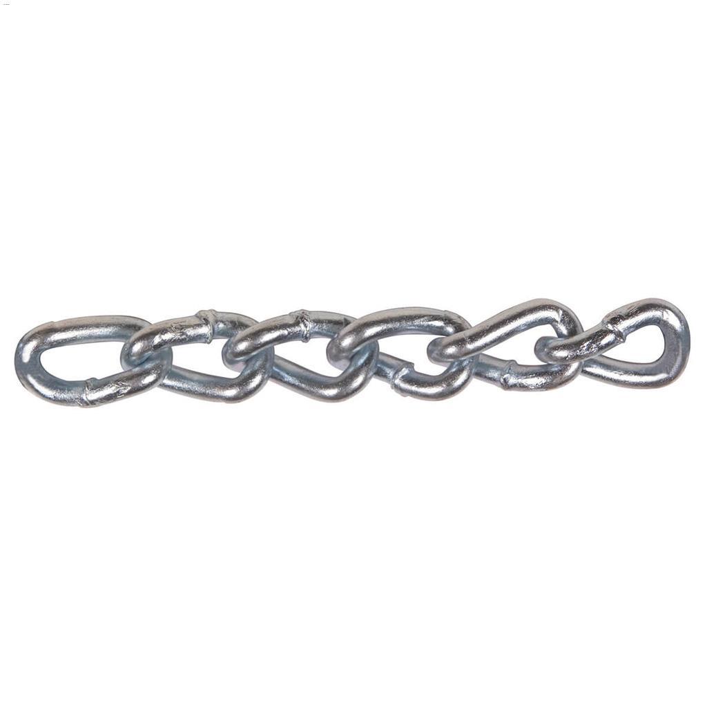 #2/0 Zinc Plated Twist Link Machine Chain