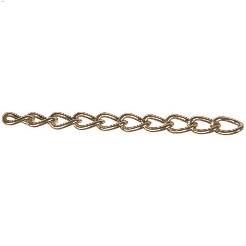 #200 Brass Plated Twist Hobby/Craft Chain