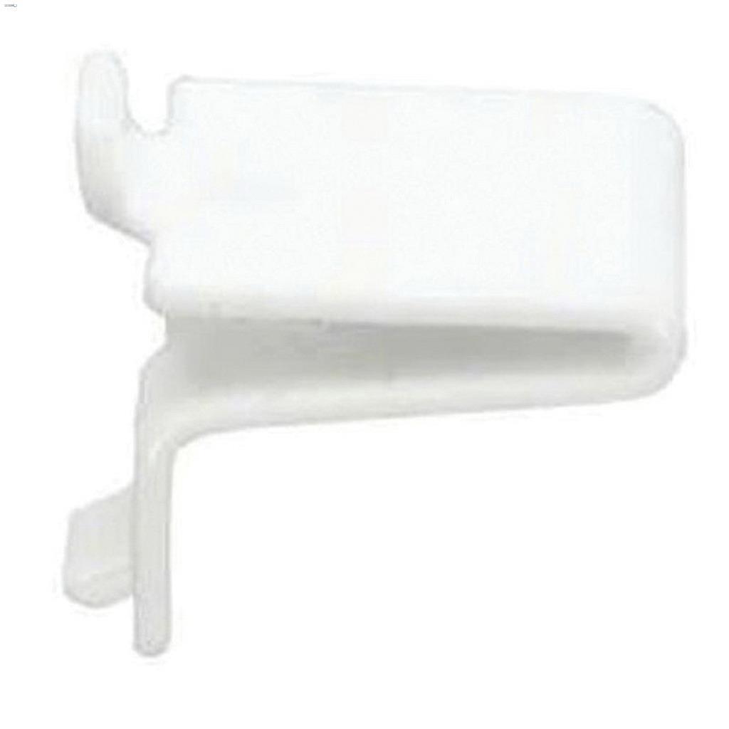 Support tablette aluminium acier très résistant blanc-12/pqt