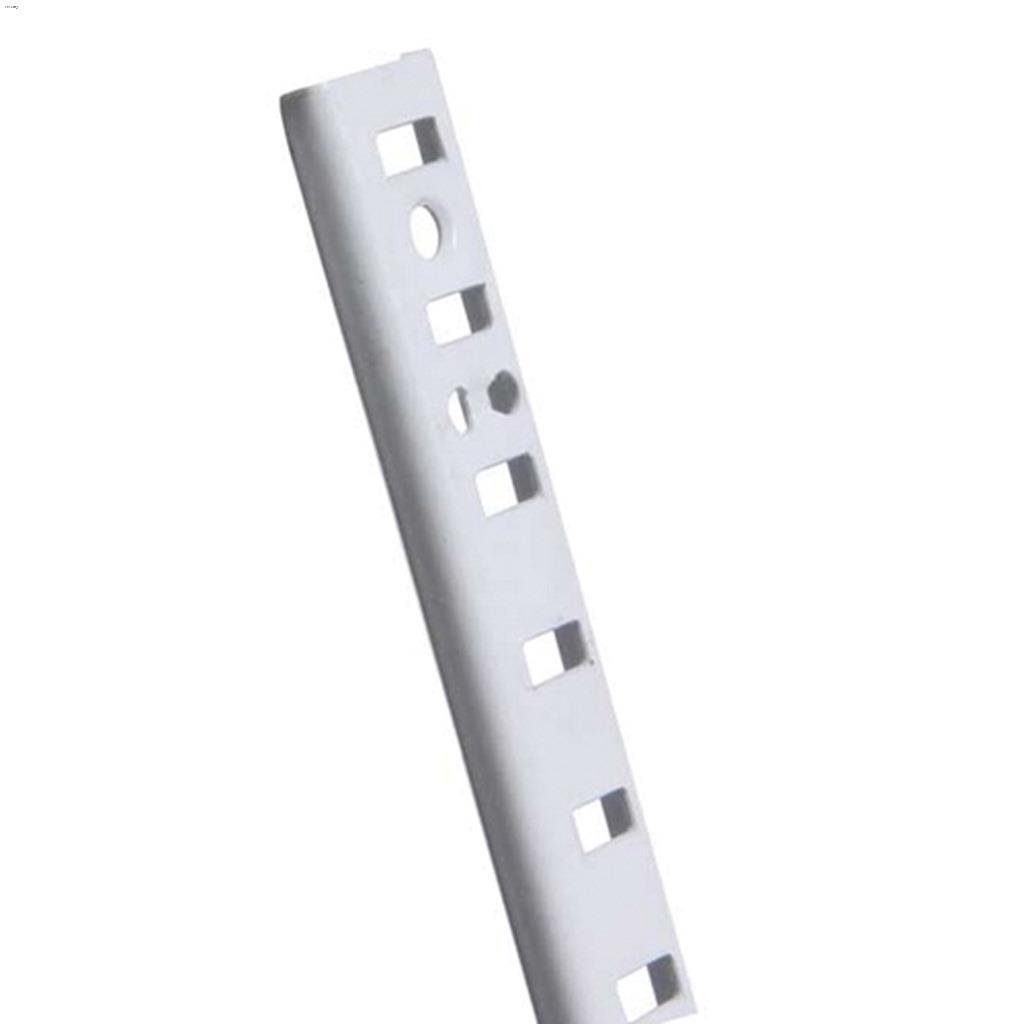 Crémaillère à rayons standard pour tablette, acier blanc 48"