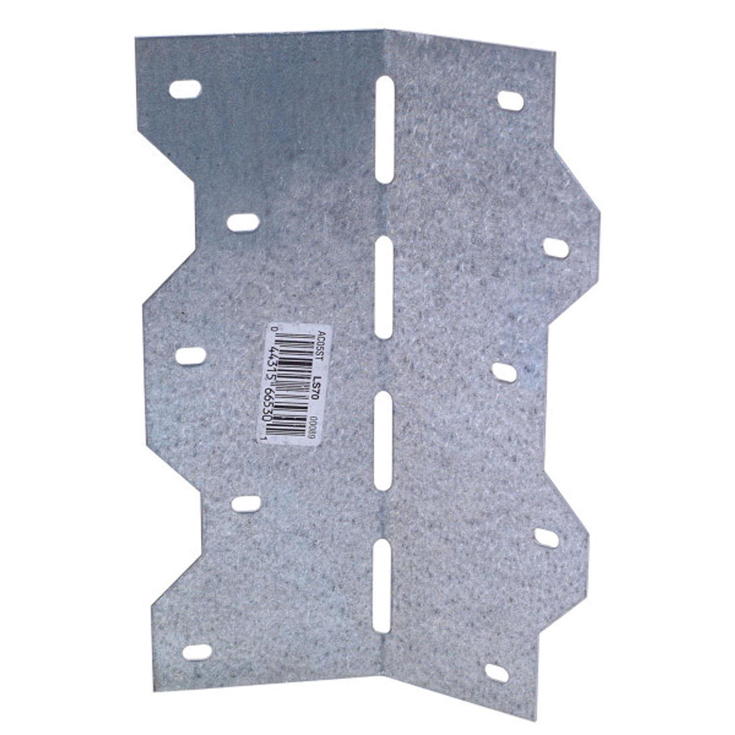 6-3/8" Galvanized Steel Skewable Angle