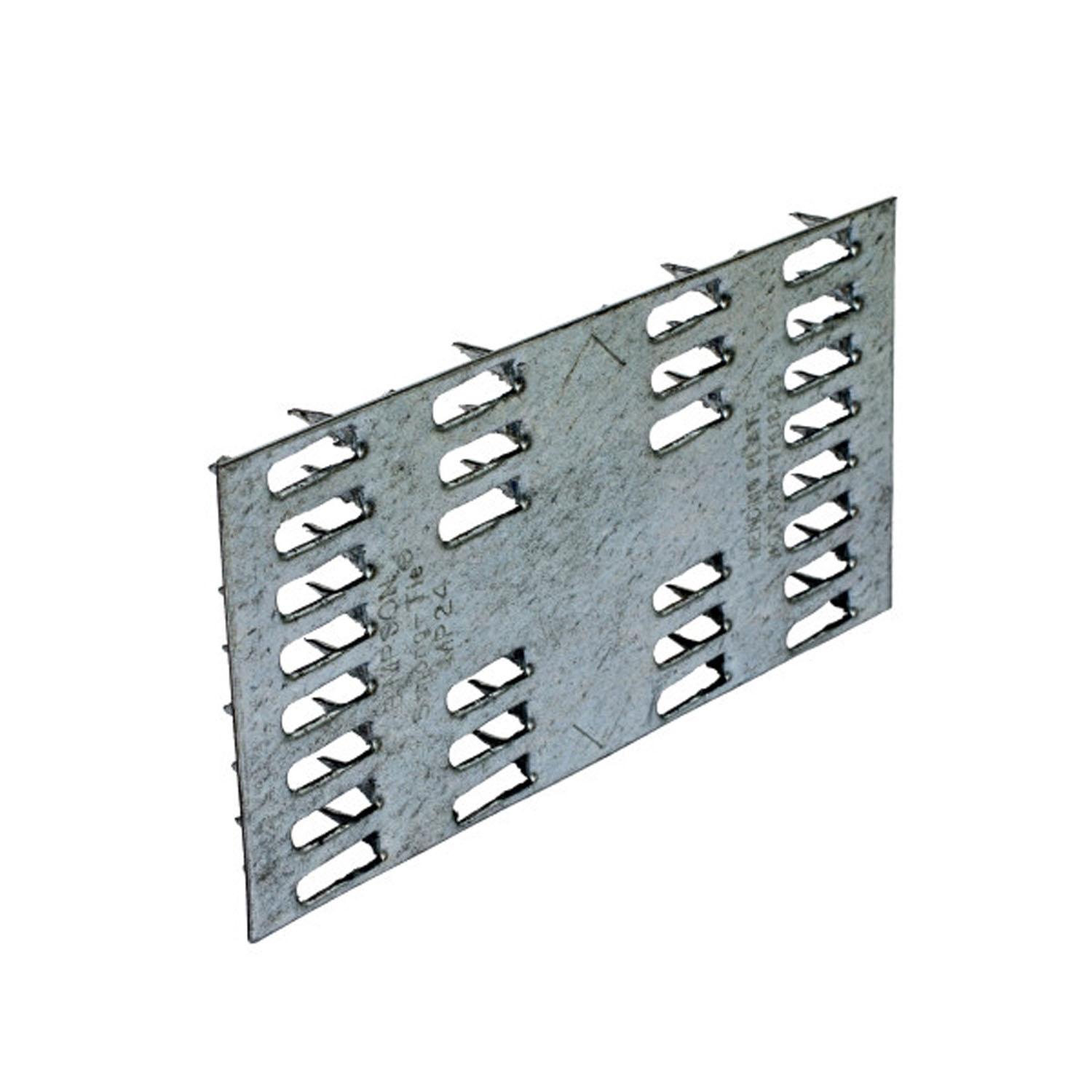 4" x 2" Galvanized Steel Mending Plate