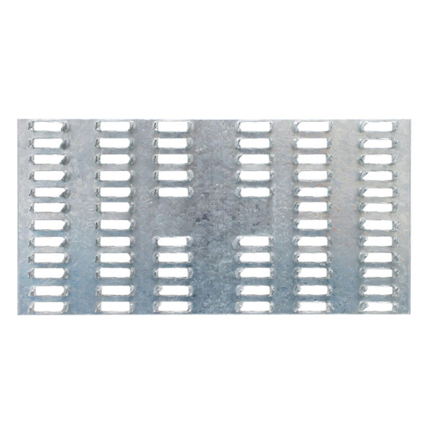 6" x 3" Galvanized Steel Mending Plate