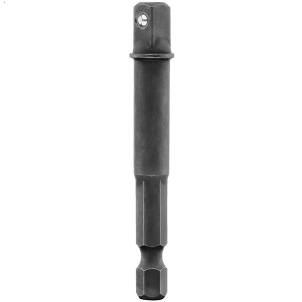 3" x 1/4 - 1/4" Black Oxide Socket Adapter