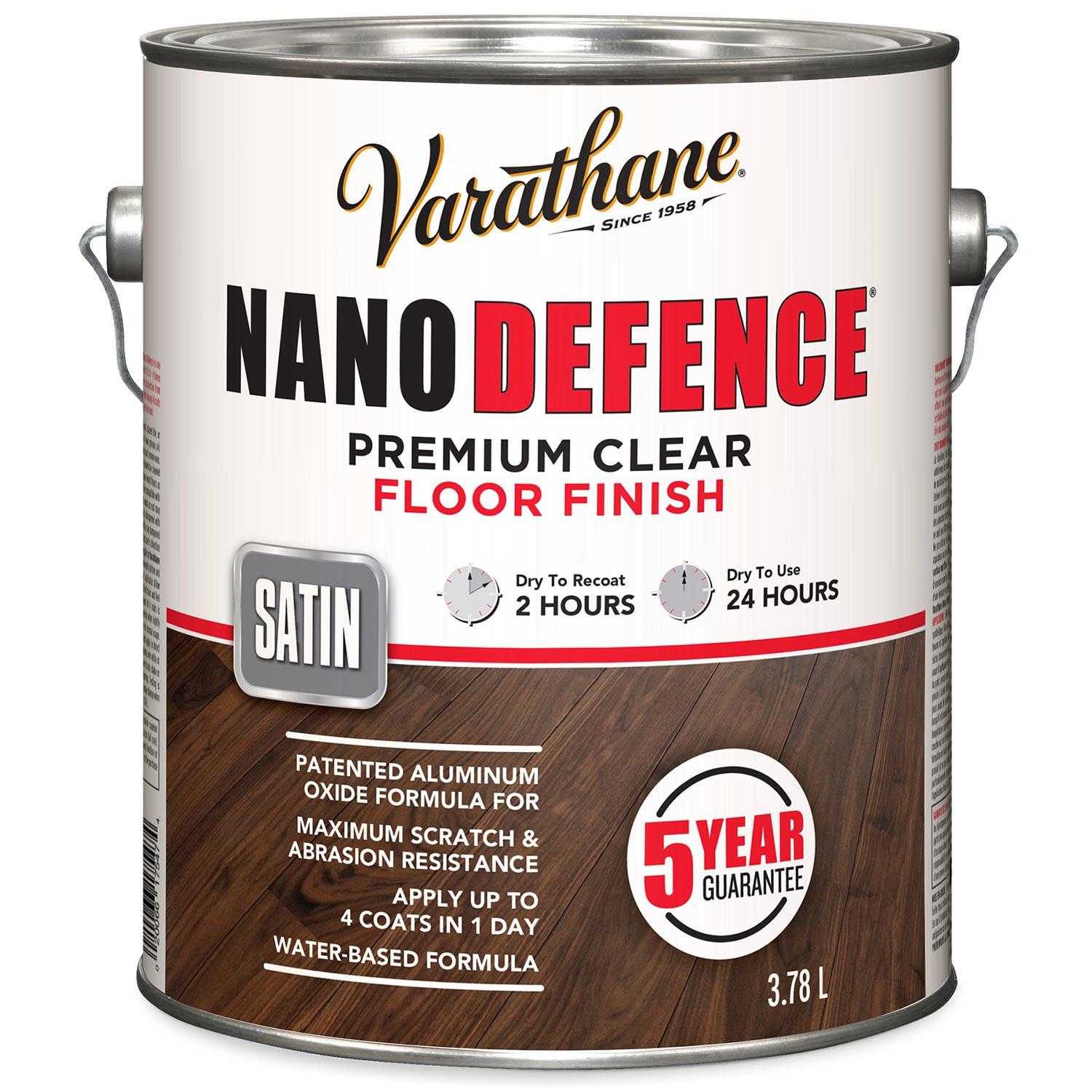 Nano Defence 3.78 L Satin Clear Premium Floor Finish