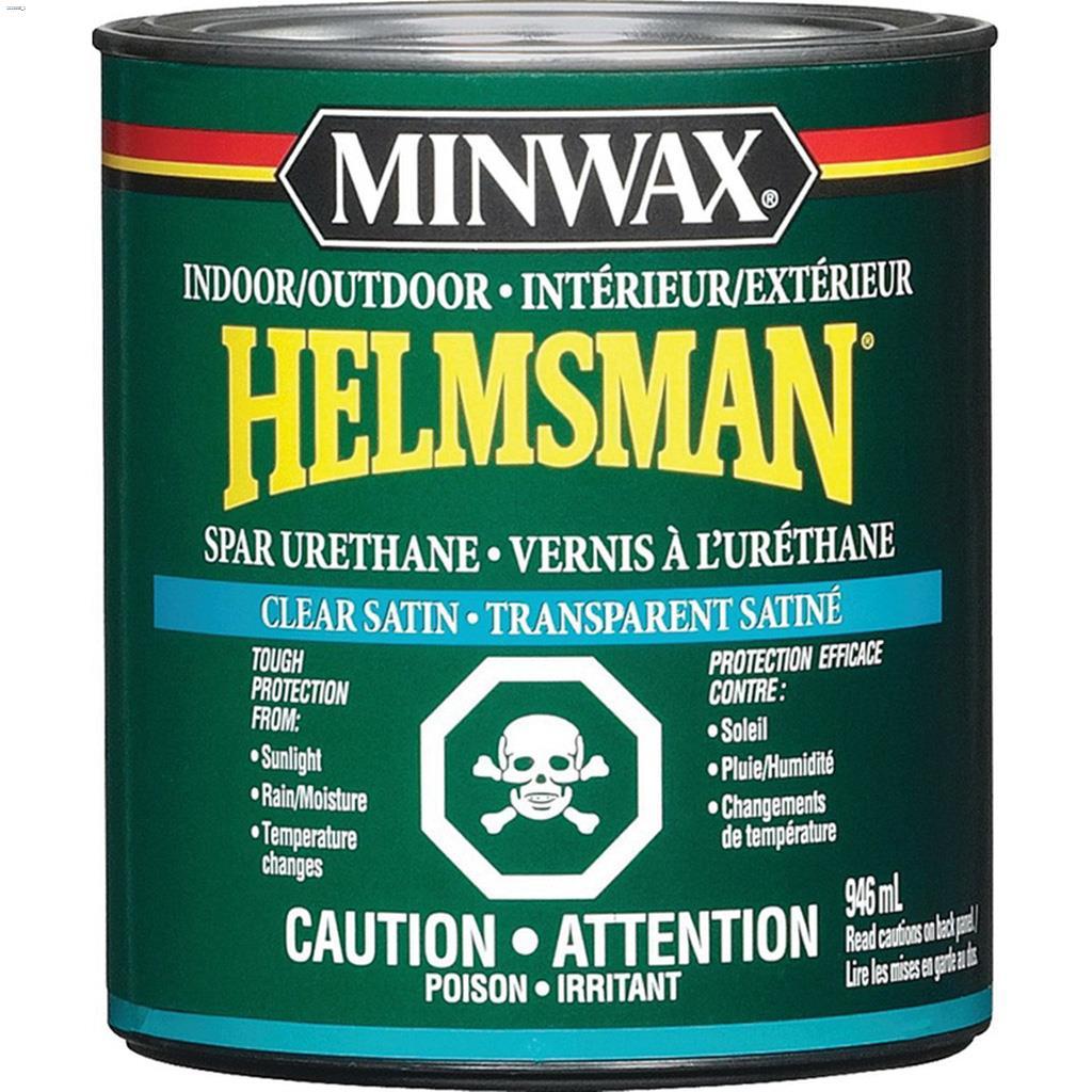 Fini protecteur uréthane transparent satiné Helmsman® 946mL
