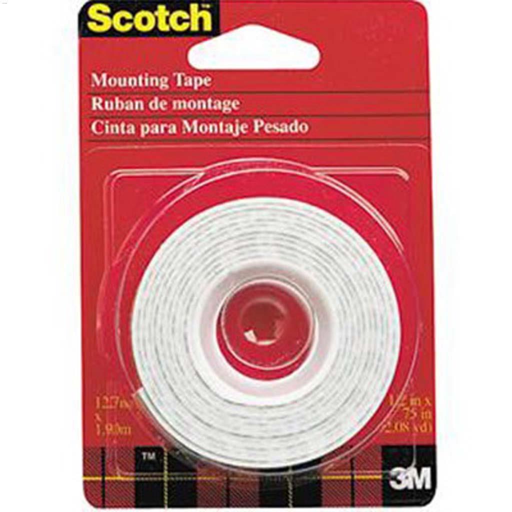 Ruban scellant de montage blanc Scotch® 75" x 1/2"