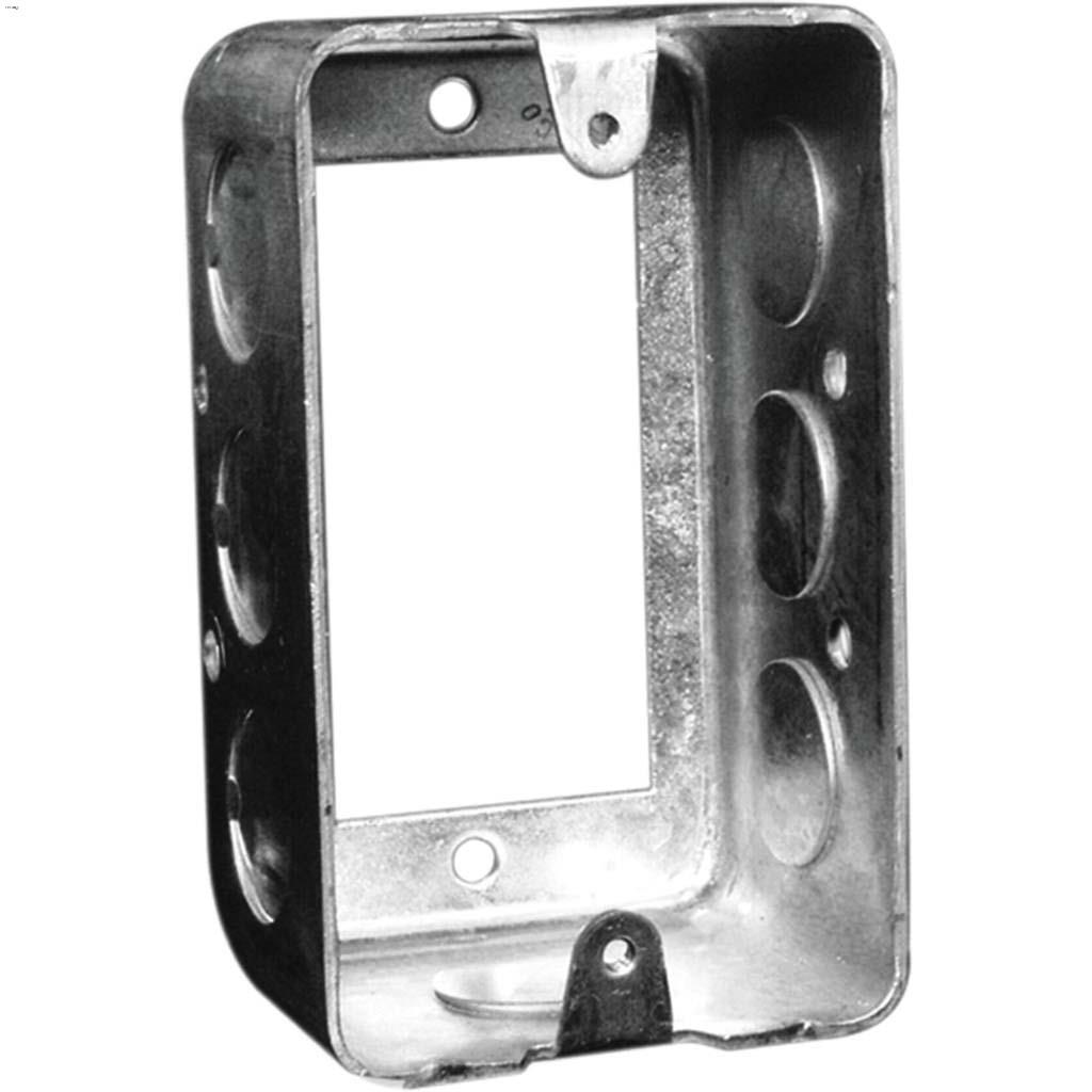 2-1/2" x 4" x 1-7/8" Metallic Extension Ring Utility Box