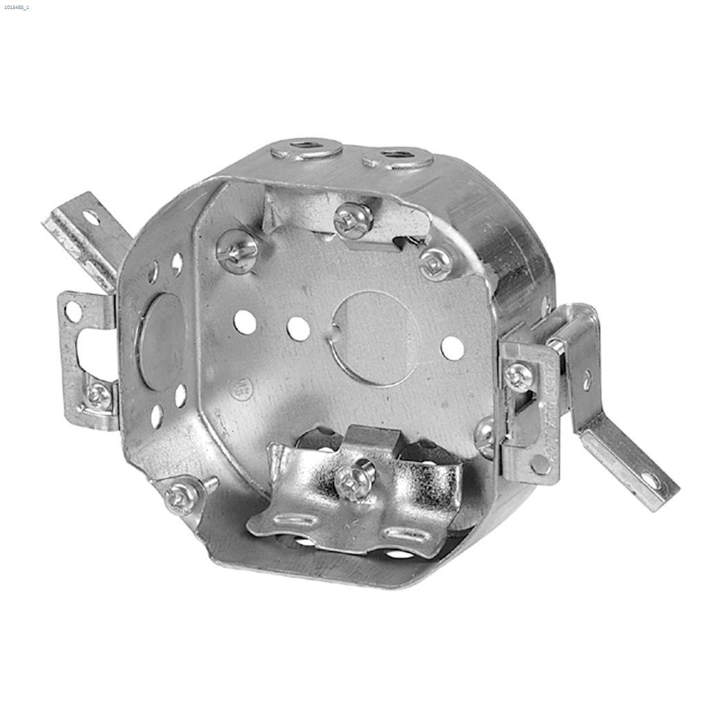 4" x 1-1/2" Rugged Metallic Octagon Device Box