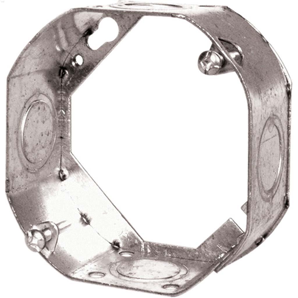 4" x 1-1/2" Rugged Metallic Octagon Electrical Device Box