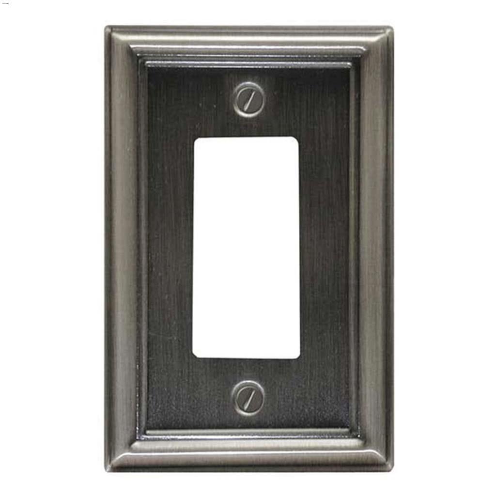 Pewter Metal Rocker Wall Plate