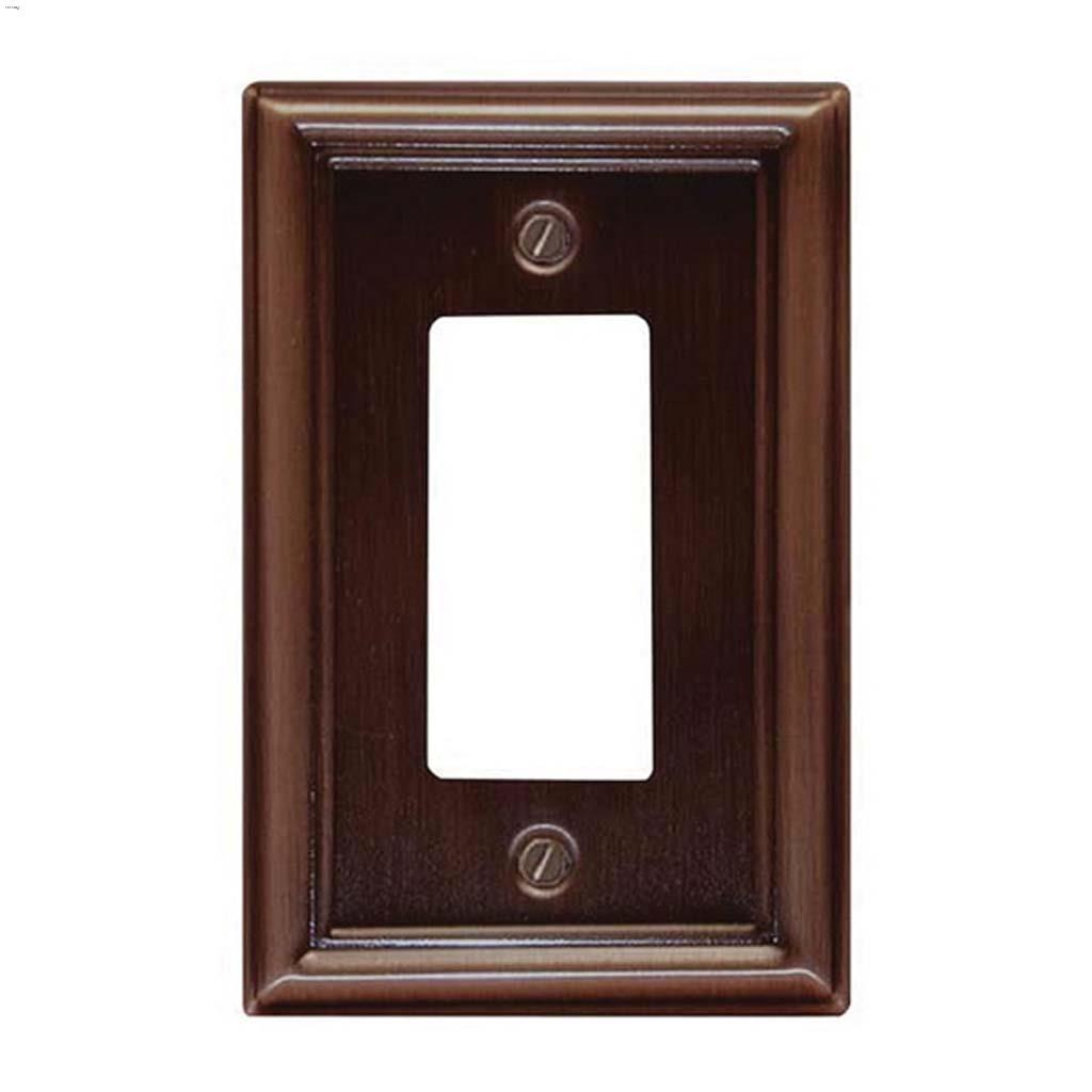 Oil Rubbed Bronze Metal Rocker Wall Plate