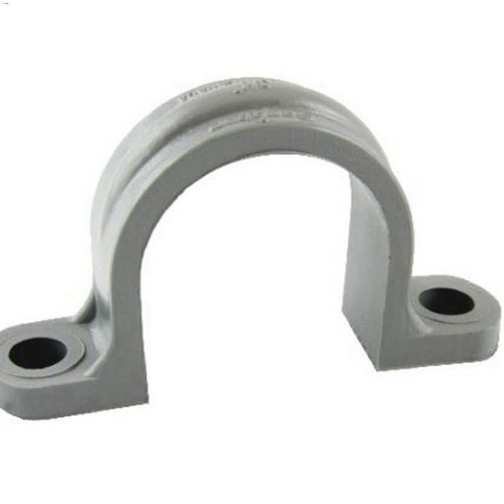 Sangle pour tuyau de conduite gris en PVC 3/4"