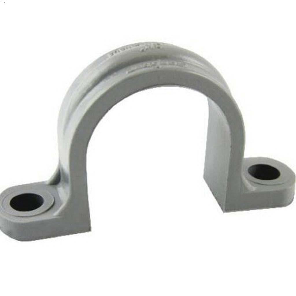 Sangle pour tuyau de conduite gris en PVC 2"