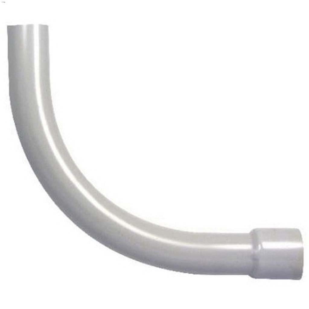 Coude à degrés 1-1/2" en polychlorure de vinyle gris 90