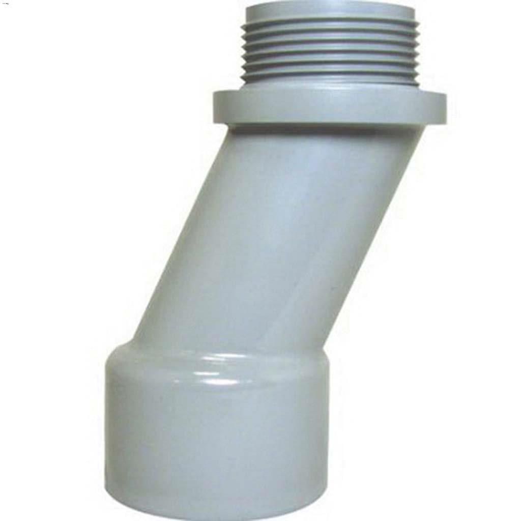 Couplage de compteur décalé gris en PVC 2"
