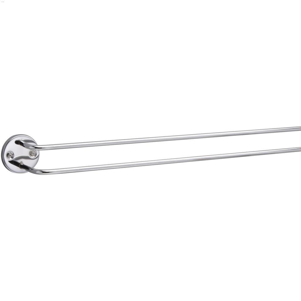 Fundamentals 24" Polished Chrome Double Towel Bar