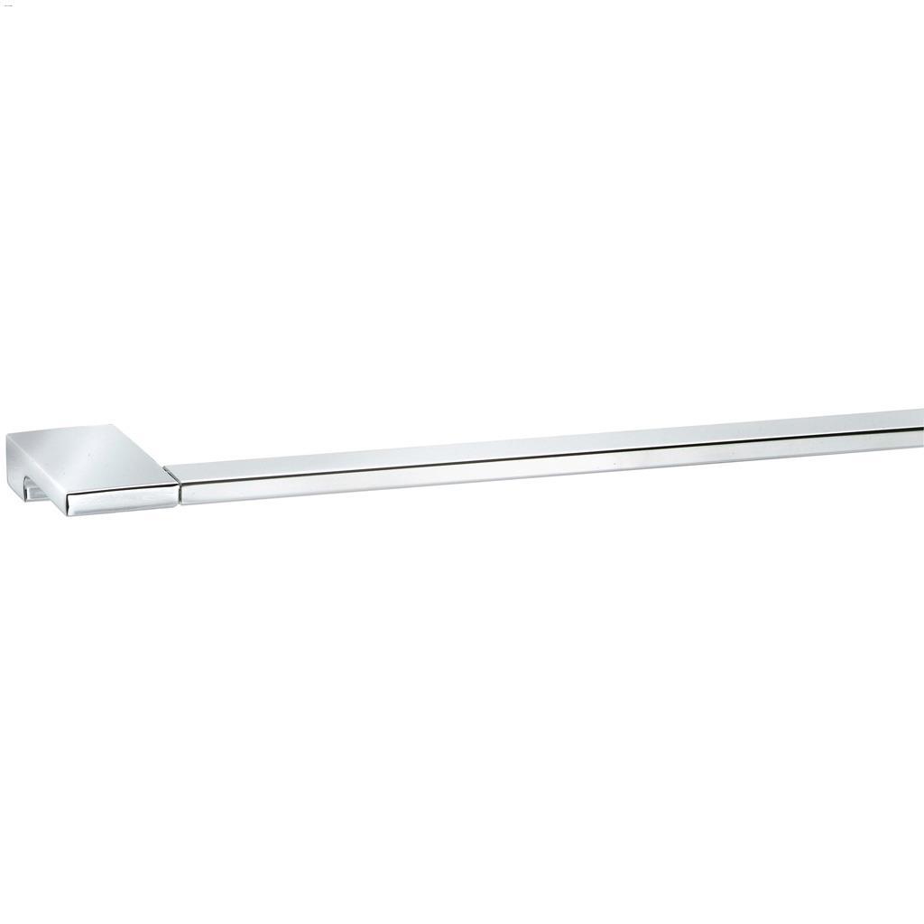 Wave 18" Polished Chrome Single Towel Bar