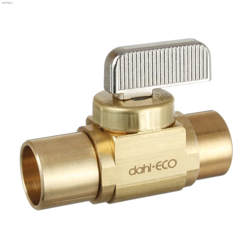 1/2" Female Copper Solder In-Line Stop & Isolation Valve