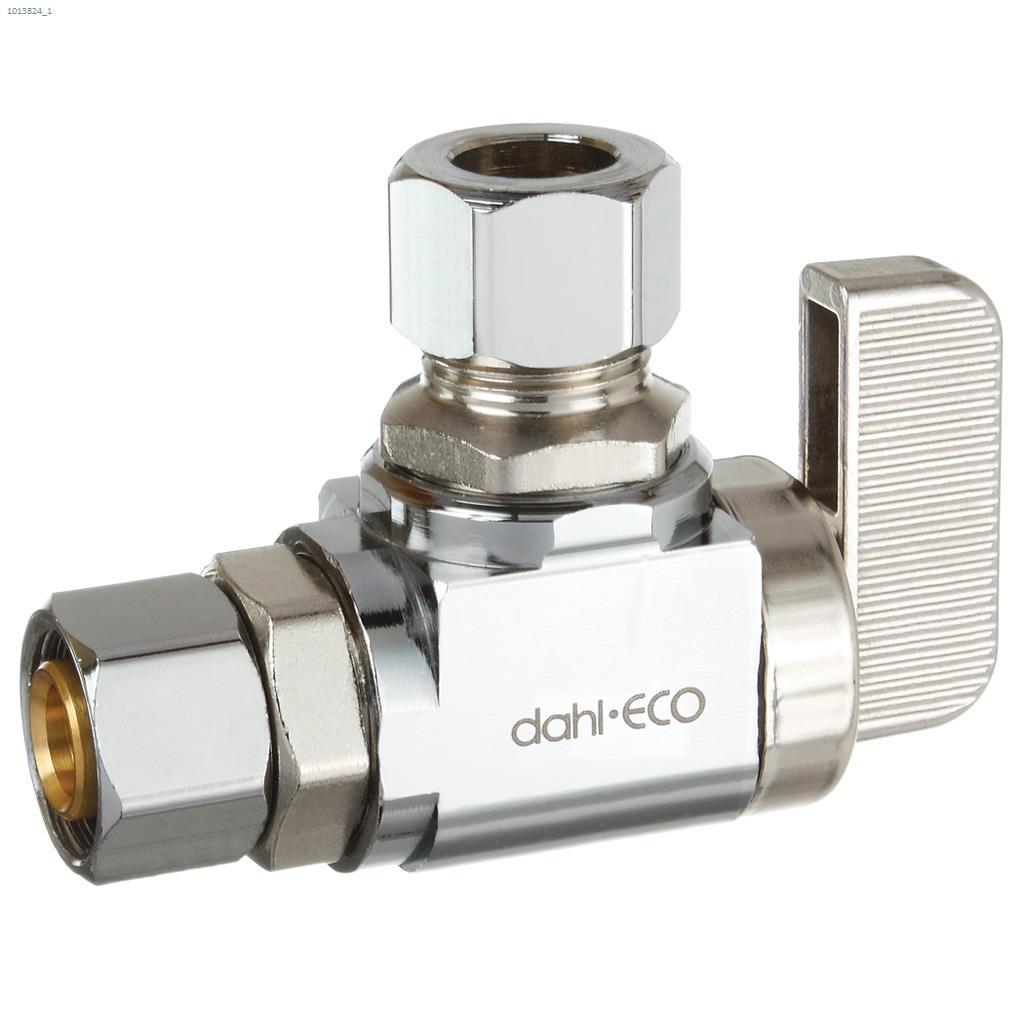 3/8" Female Compression x Compression Angled Retrofit Valve