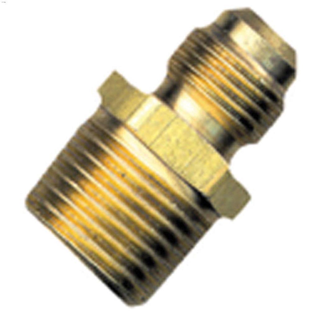 Raccord évasé 3/8" évasé x semi-laiton MIP 45 degrés