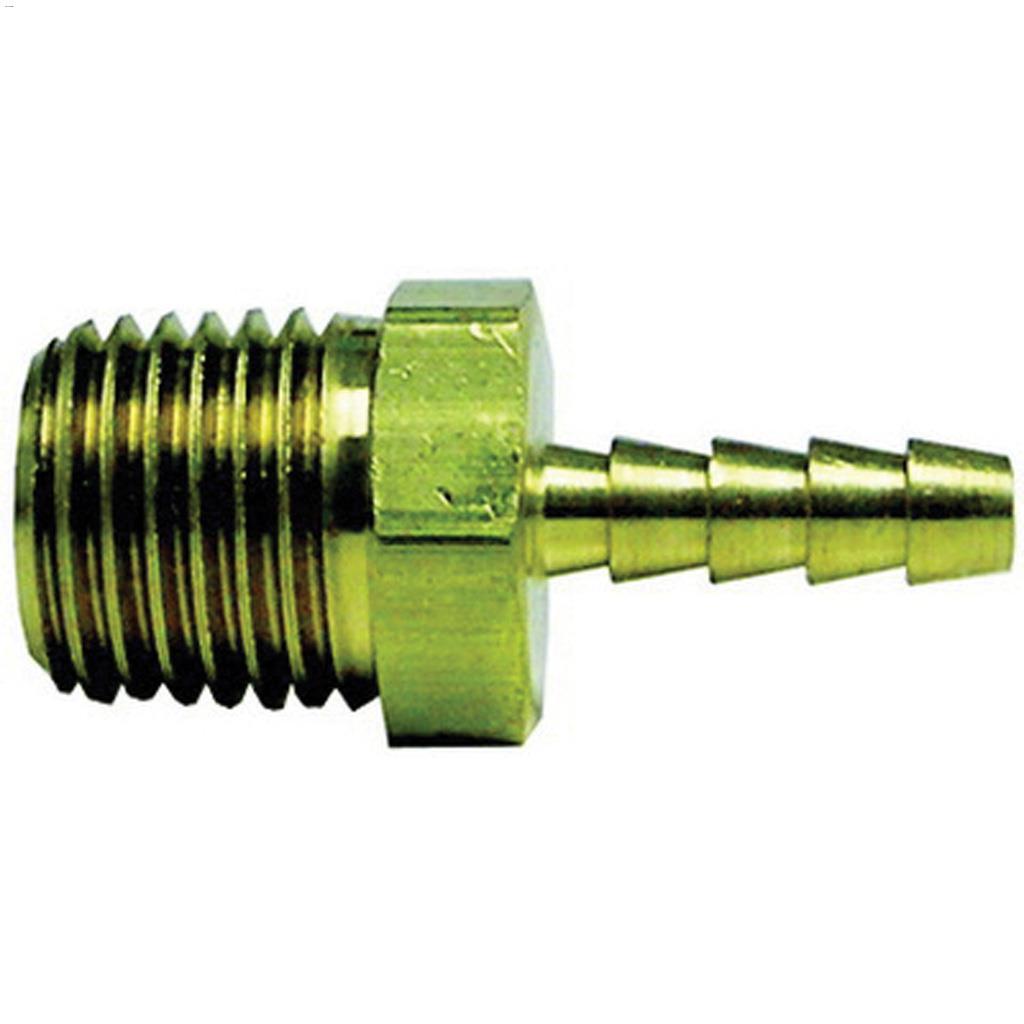 Adaptateur en laiton à barbillons x MIP 3/8"