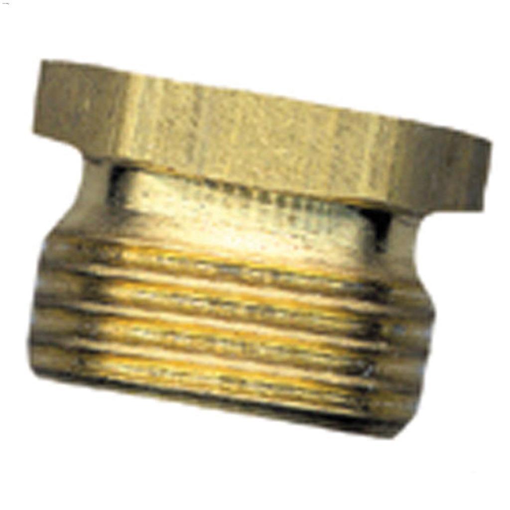 Adaptateur boyau jardin laiton FIP x filetage mâle 3/4"x1/2"