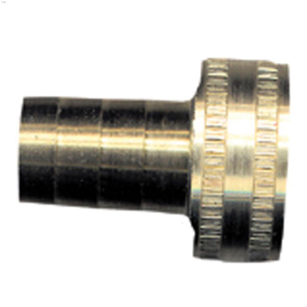 Adaptateur boyau jardin laiton barb filetage fem 3/4"x1/2"
