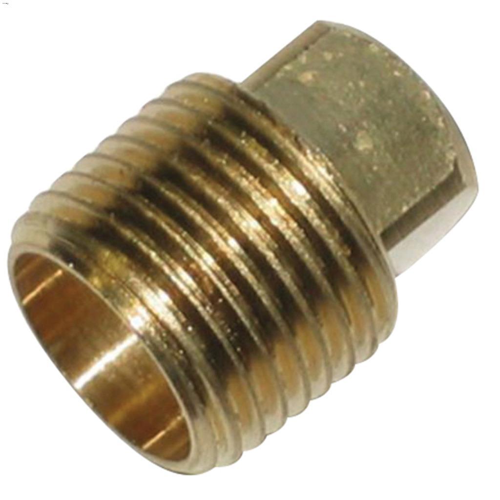 Prise de tuyau en laiton MIP x tête carrée 1/2"
