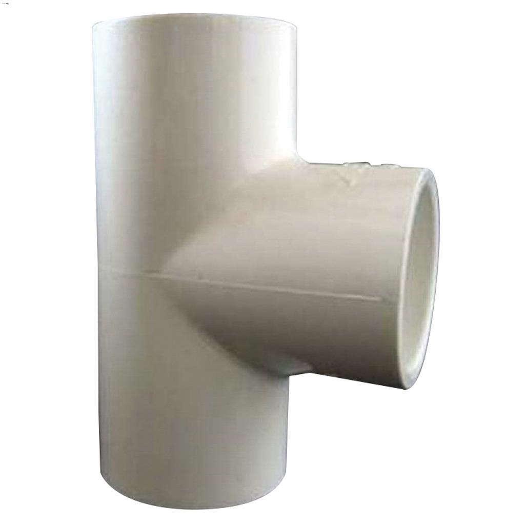 3/4" Socket White PVC Pipe Tee