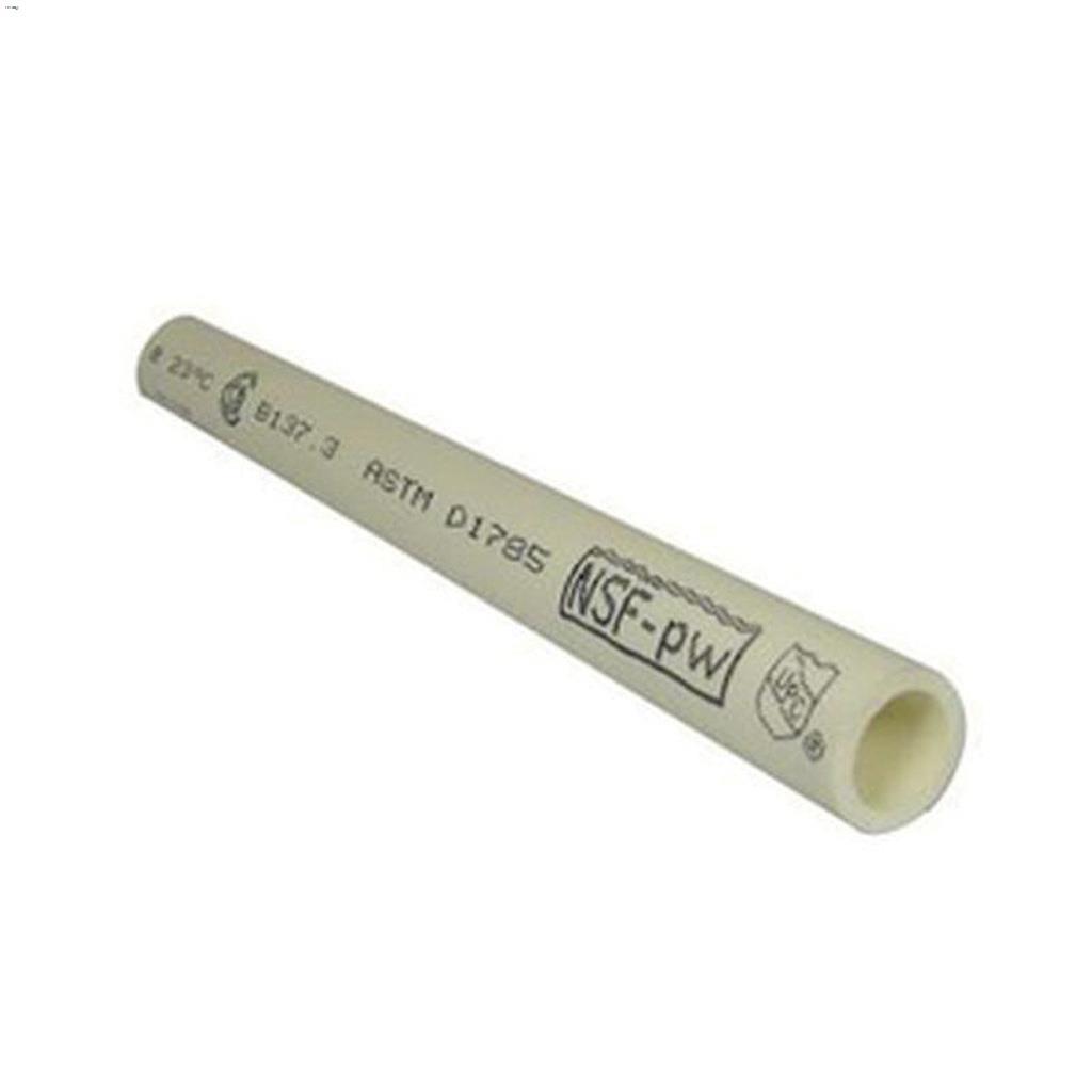 3/4" x 10' SCH 40 White PVC Water Pipe