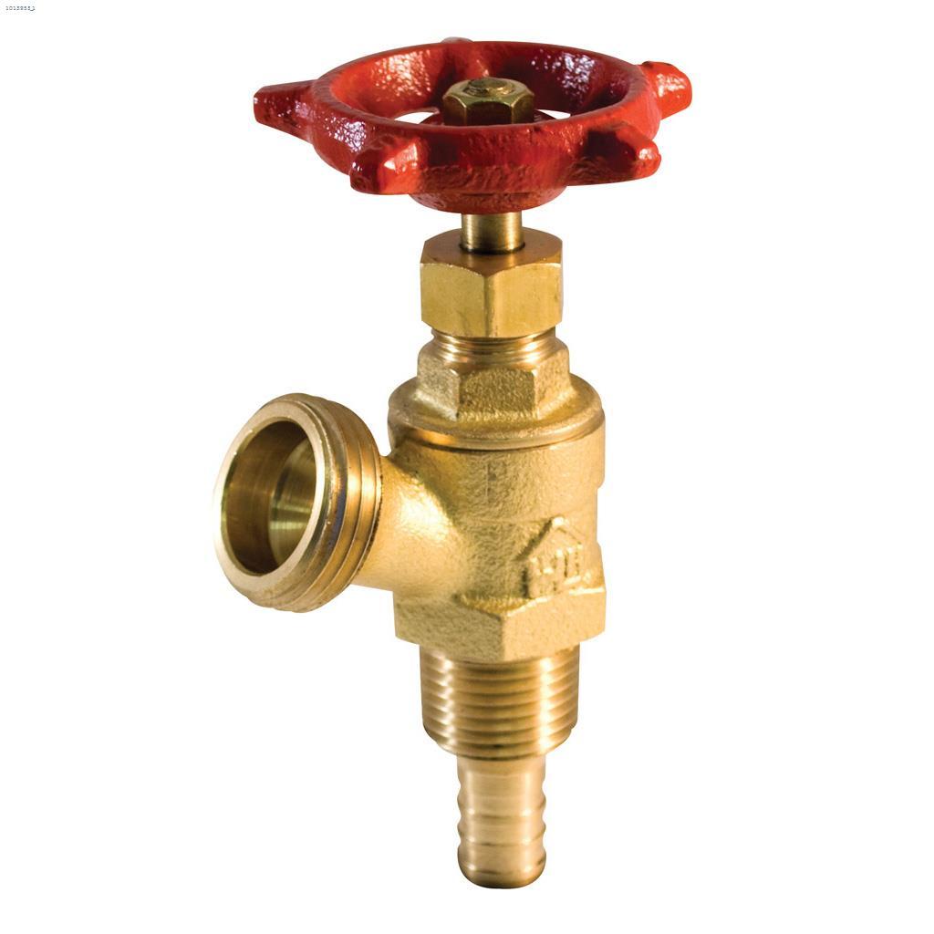 1/2" Brass PEX Boiler Drain Valve