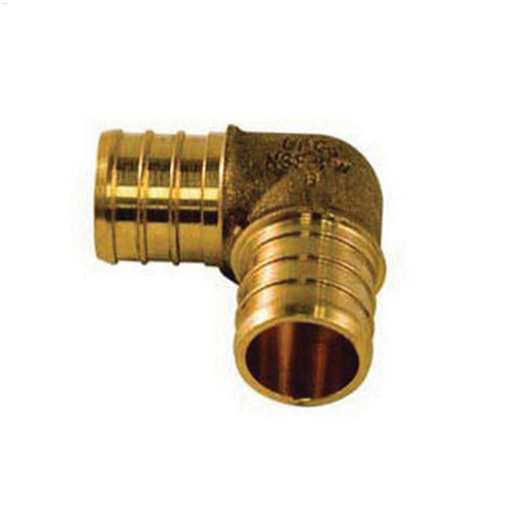 1/2" Barb Brass 90 Degree Elbow