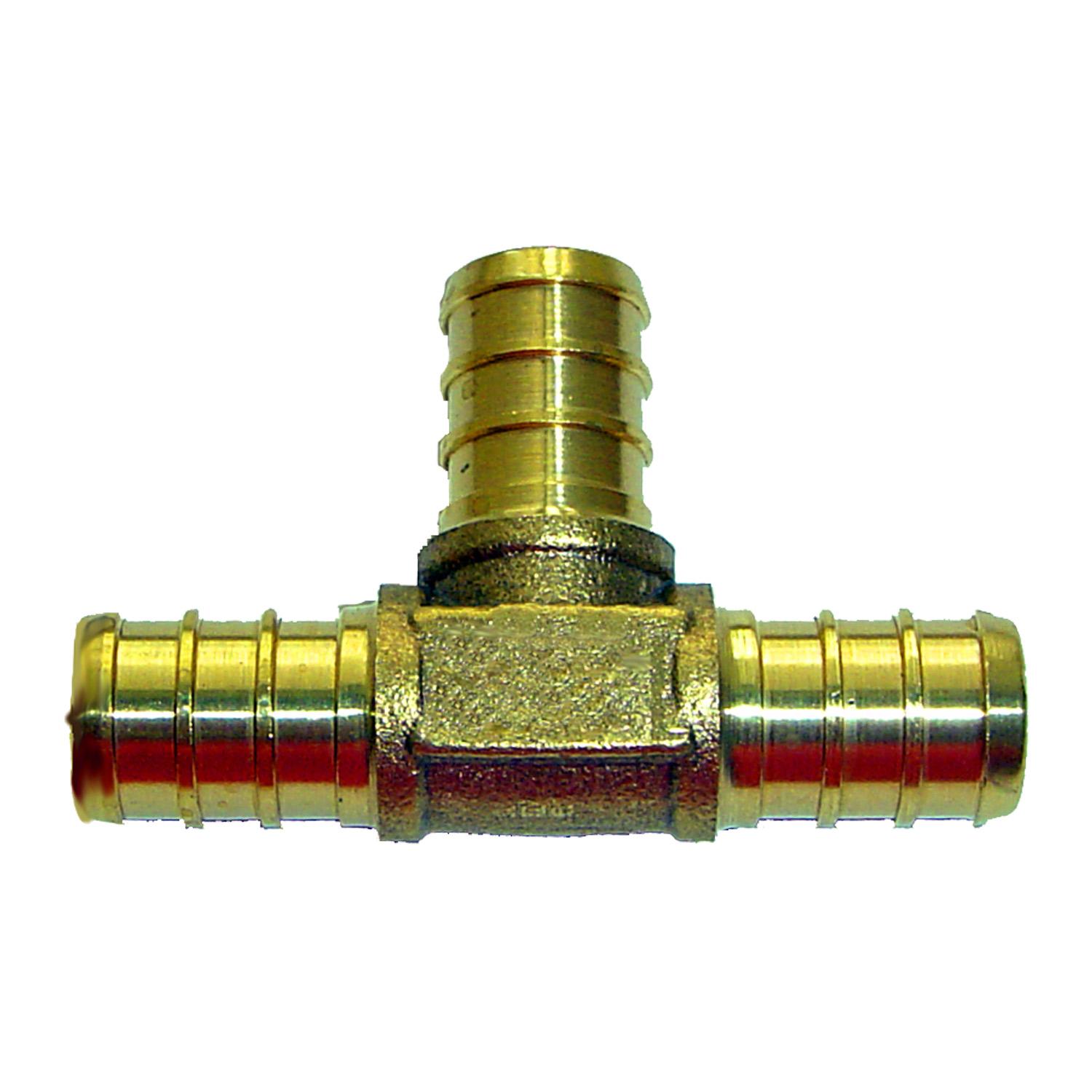 1/2" Barb Brass PEX Tee