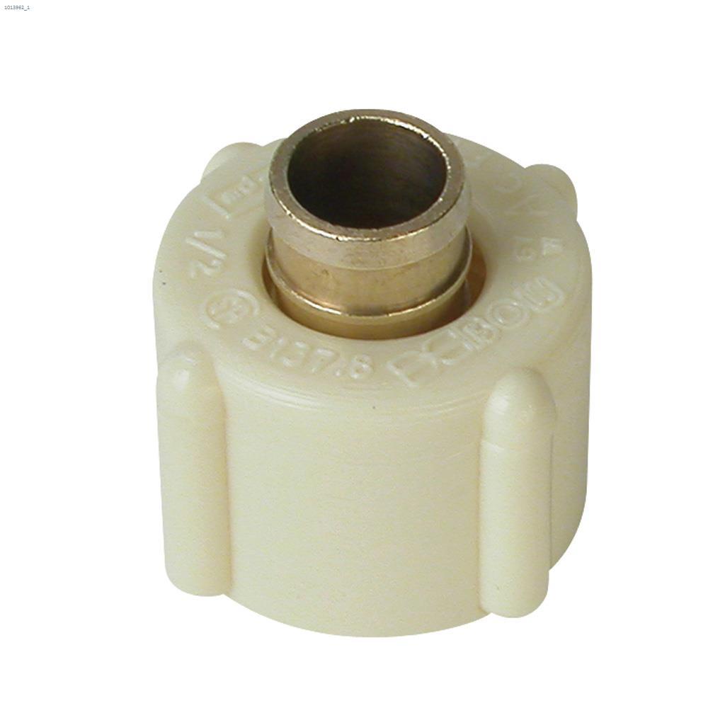 1/2" Barb x FPT Brass PEX Lavatory Adapter