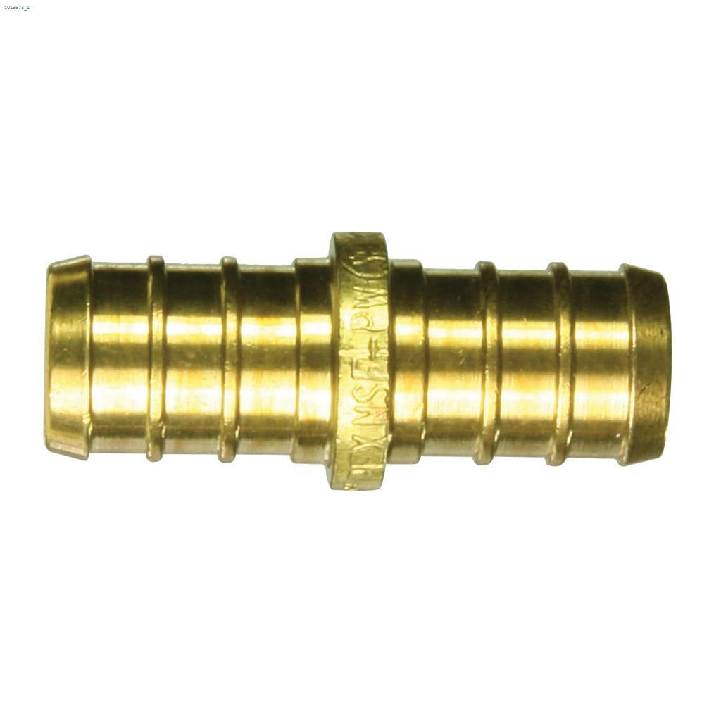 3/4" Barb Brass PEX Coupling
