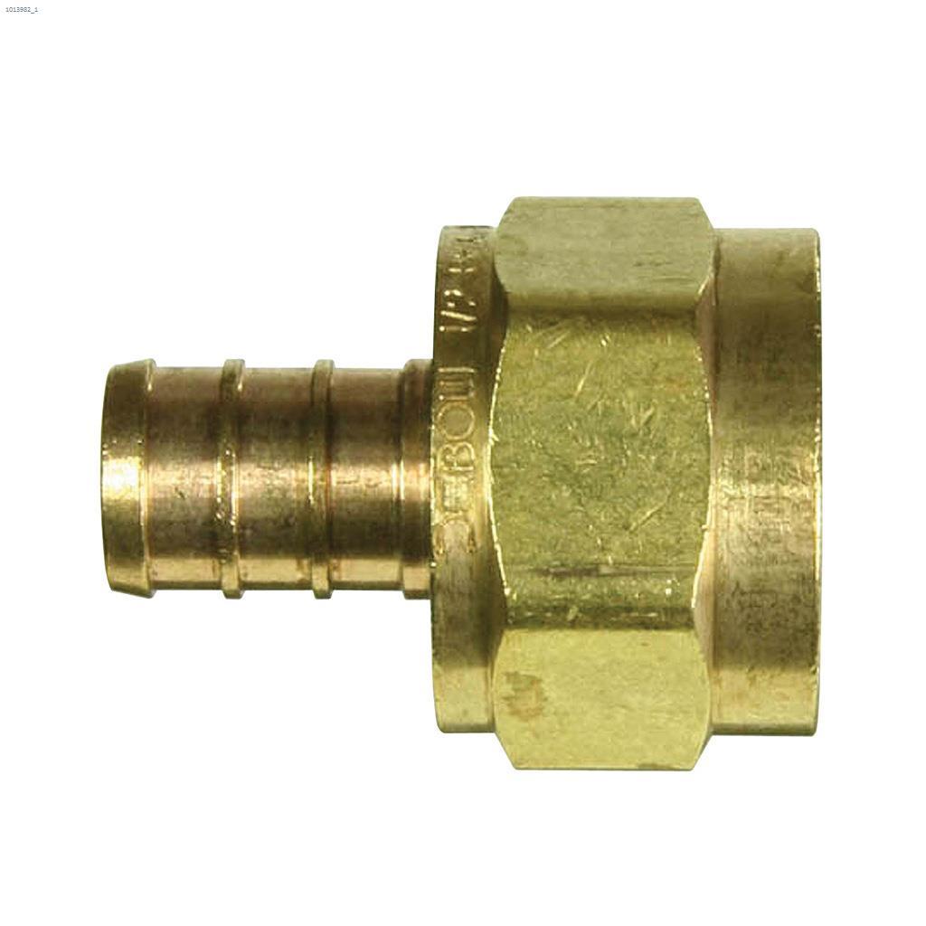 Adaptateur en PEX barbillons x laiton FPT 3/4"