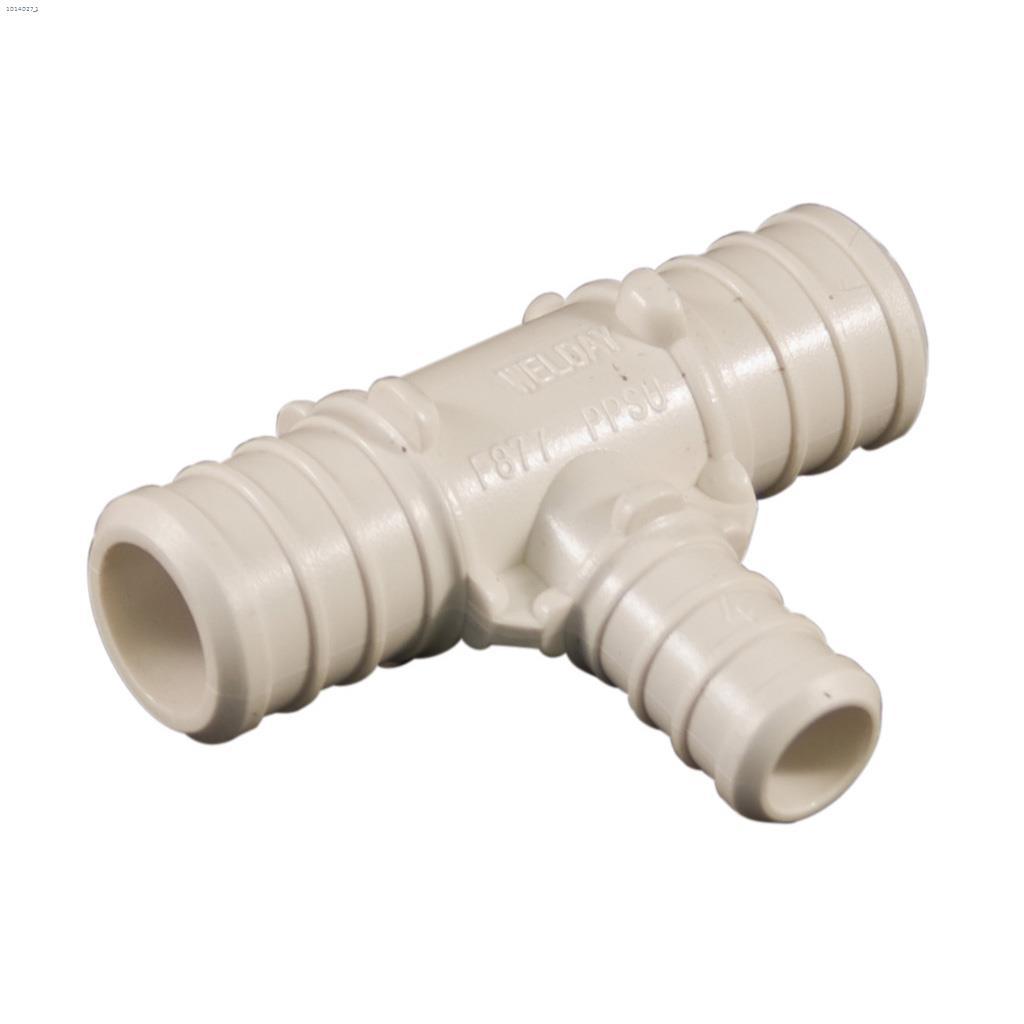 3/4" x 3/4" x 1/2" Plastic PEX Tee